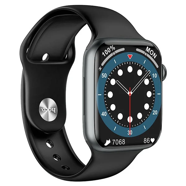 Hoco Smart Watch With Call Version, Black Color, Model: Y1Pro